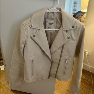 Abercrombie Leather Jacket